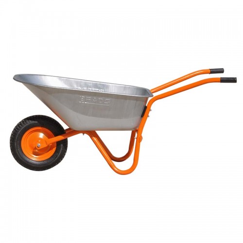 ТАЧКА СТРОИТЕЛЬНАЯ BRADO 1X150 OPTIMA (ДО 150Л, ДО 250 КГ, 1Х4.00-8, ПНЕВМО , ОСЬ 16*125)