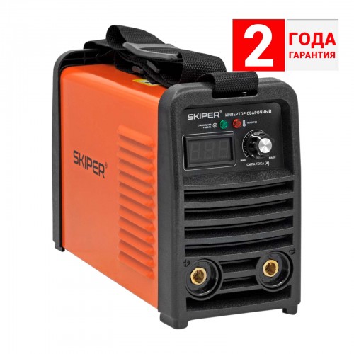 ИНВЕРТОР СВАРОЧНЫЙ SKIPER MMA-2700-4 (160-260 В, LED ДИСПЛ., 220А, 1,6-4 ММ, ЭЛЕКТРОСТ. ОТ 6,0 КВТ)