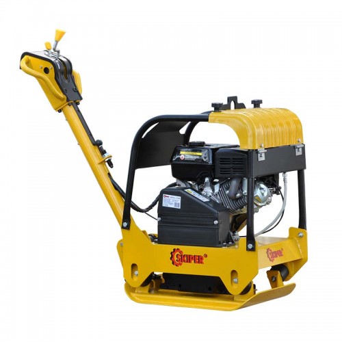 ВИБРОПЛИТА SKIPER C160 (LONCIN 9.0Л.С., ПЛИТА 65Х42СМ., 30.5КН, 15М/МИН, РЕВЕРС, КОЛЕСА)