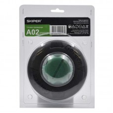 ГОЛОВКА ТРИММЕРНАЯ SKIPER A02 2,4ММ,(10*1,25 "МАМА" ЛЕВ. РЕЗ.), 480 ГР,БЕЗ РАЗБ., (БЛИСТР). D 130