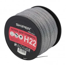 ЛЕСКА SKIPER H22 (Ф 2.4 ММ Х 346 М КРУЧЕН. СЕЧ., СЕРЕБР.)