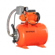 СТАНЦИЯ ВОДОСНАБЖЕНИЯ АВТОМАТИЧЕСКАЯ SKIPER WS50 (500 ВТ, 2200 Л/Ч, 24 Л, ЧУГУН)