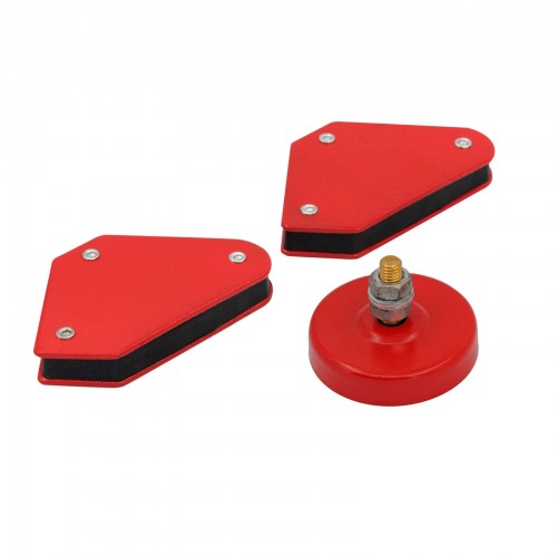 НАБОР ИЗ МАГНИТНЫХ УГОЛЬНИКОВ И МАГНИТНОЙ КЛЕММЫ SKIPER JW-3PCS