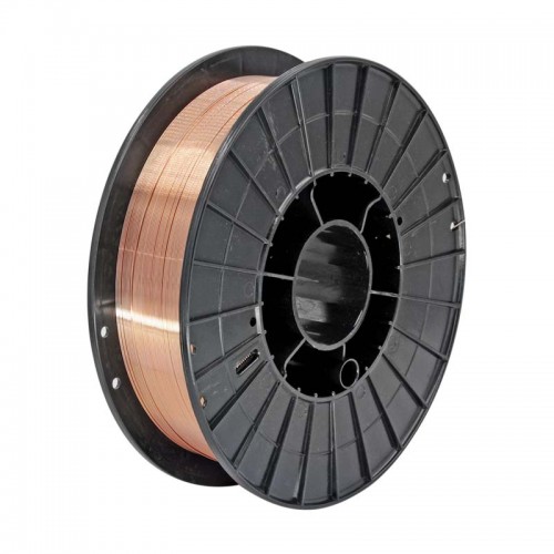 ПРОВОЛОКА 0,8 ММ ER70S-6-О, ОМЕДНЕННАЯ, ДИАМЕТР КАССЕТЫ 200 ММ (5КГ)