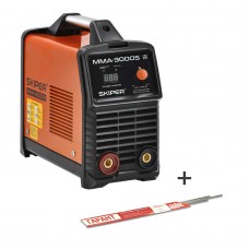 ИНВЕРТОР СВАРОЧНЫЙ SKIPER MMA-3000S ГАРАНТИЯ 2 ГОДА!(160-260 В, LED ДИСПЛ., 160А, 1,6-4 ММ)