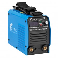 ИНВЕРТОР СВАРОЧНЫЙ SPEC ARC-210A-6 (160-260 В, LED ДИСПЛ., 210А, 1,6-3,2 ММ, ЭЛЕКТРОСТ. ОТ 6,0 КВТ)