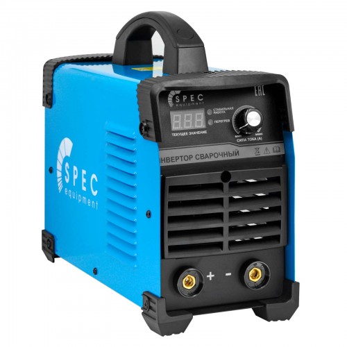 ИНВЕРТОР СВАРОЧНЫЙ SPEC ARC-230A-6 (160-260 В, LED ДИСПЛ., 230А, 1,6-5 ММ, ЭЛЕКТРОСТ. ОТ 6,0 КВТ)