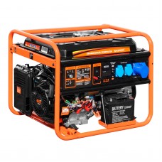 ЭЛЕКТРОСТАНЦИЯ SKIPER LT9000EK (6.5КВТ, 2Х230В/16А/3.5КВТ, 1Х230В/32А/6КВТ, 12В, ЭЛ.СТАР, БАК 25.0Л)